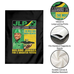 Andrew Holness Garden Flag Building Jamaica For A Brighter Future Jamaica Labour Party TS11 Print Your Wear