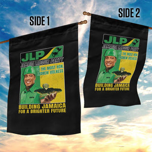 Andrew Holness Garden Flag Building Jamaica For A Brighter Future Jamaica Labour Party TS11 Print Your Wear