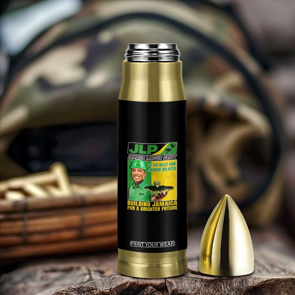 Andrew Holness Bullet Tumbler Building Jamaica For A Brighter Future Jamaica Labour Party TS11 Print Your Wear