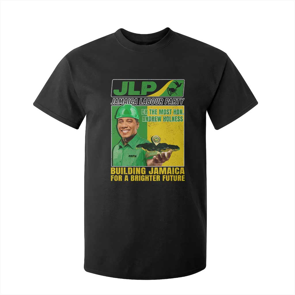 Andrew Holness T Shirt For Kid Building Jamaica For A Brighter Future Jamaica Labour Party TS11 Black Print Your Wear