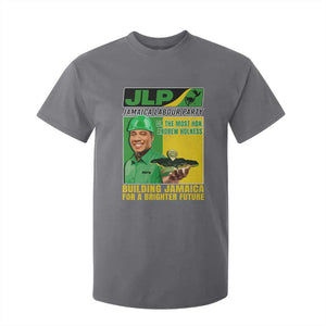 Andrew Holness T Shirt For Kid Building Jamaica For A Brighter Future Jamaica Labour Party TS11 Charcoal Print Your Wear