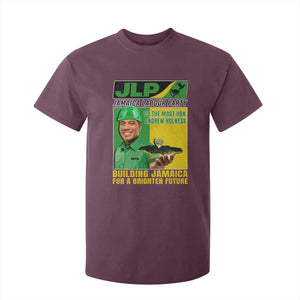 Andrew Holness T Shirt For Kid Building Jamaica For A Brighter Future Jamaica Labour Party TS11 Maroon Print Your Wear