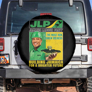 Andrew Holness Spare Tire Cover Building Jamaica For A Brighter Future Jamaica Labour Party TS11 No hole Black Print Your Wear