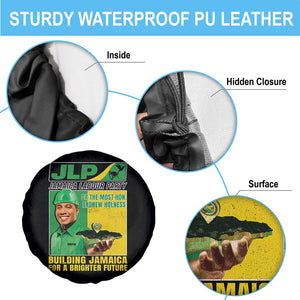Andrew Holness Spare Tire Cover Building Jamaica For A Brighter Future Jamaica Labour Party TS11 Print Your Wear