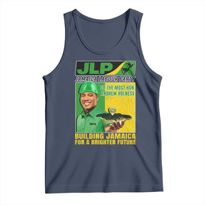 Andrew Holness Tank Top Building Jamaica For A Brighter Future Jamaica Labour Party TS11 Navy Print Your Wear