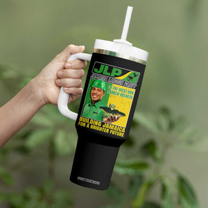 Andrew Holness Tumbler With Handle Building Jamaica For A Brighter Future Jamaica Labour Party TS11 Print Your Wear
