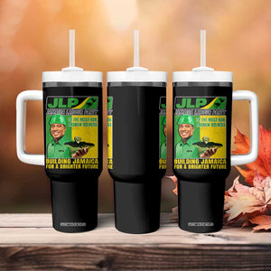 Andrew Holness Tumbler With Handle Building Jamaica For A Brighter Future Jamaica Labour Party TS11 Print Your Wear