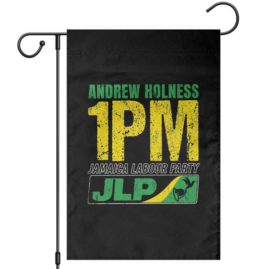 1PM Jamaica Andrew Holness Garden Flag Jamaica Labour Party JPL Supporter TS11 Black Print Your Wear