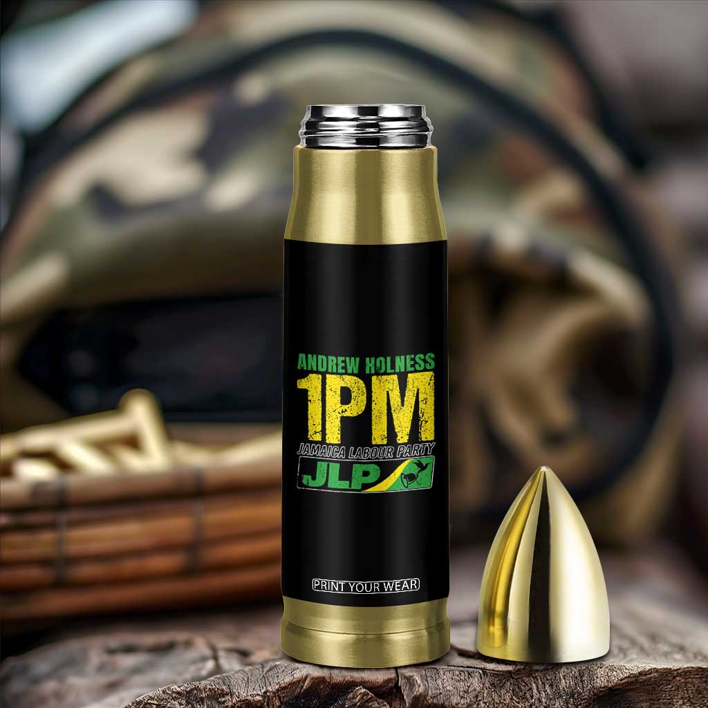 1PM Jamaica Andrew Holness Bullet Tumbler Jamaica Labour Party JPL Supporter TS11 Print Your Wear
