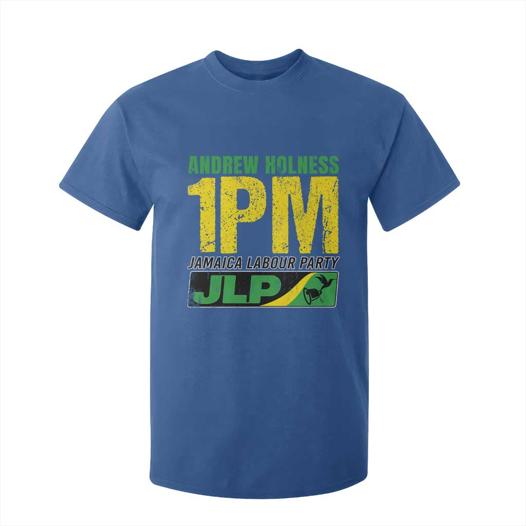 1PM Jamaica Andrew Holness T Shirt For Kid Jamaica Labour Party JPL Supporter TS11 Royal Blue Print Your Wear