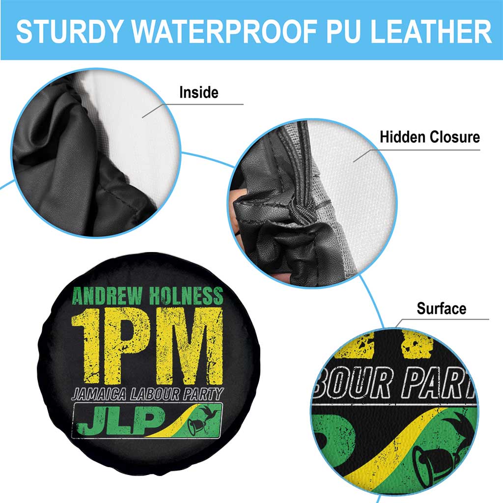 1PM Jamaica Andrew Holness Spare Tire Cover Jamaica Labour Party JPL Supporter TS11 Print Your Wear