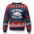 Funny Save The Neck For Me Clark Ugly Christmas Sweater Vintage Turkey Thanksgiving Xmas Dinner - Print Your Wear