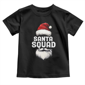 Funny Christmas Baby Shirt Santa Squad Xmas Team Family Matching TS11 Black Print Your Wear
