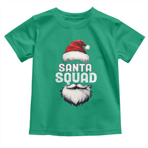 Funny Christmas Baby Shirt Santa Squad Xmas Team Family Matching TS11 Irish Green Print Your Wear