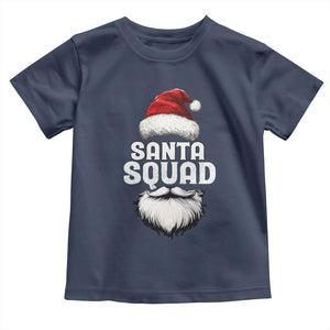 Funny Christmas Baby Shirt Santa Squad Xmas Team Family Matching TS11 Navy Print Your Wear