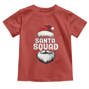 Funny Christmas Baby Shirt Santa Squad Xmas Team Family Matching TS11 Red Print Your Wear