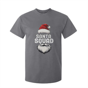 Funny Christmas T Shirt For Kid Santa Squad Xmas Team Family Matching TS11 Charcoal Print Your Wear