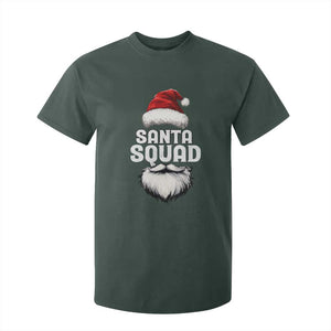 Funny Christmas T Shirt For Kid Santa Squad Xmas Team Family Matching TS11 Dark Forest Green Print Your Wear