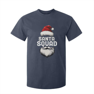 Funny Christmas T Shirt For Kid Santa Squad Xmas Team Family Matching TS11 Navy Print Your Wear