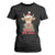 Funny Christmas Highland Cow T Shirt For Women Mooey Christmas Western Cow Santa Hat TS11 Black Print Your Wear