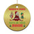 Funny Xmas Naughty Santa Christmas Ornament There's Some Ho's In This House Elf Reindeers TS11 Print Your Wear