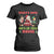 Funny Christmas Naughty Santa T Shirt For Women There's Some Ho's In This House Elf Reindeers TS11 Black Print Your Wear