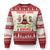 Funny Xmas Naughty Santa Ugly Christmas Sweater There's Some Ho's In This House Elf Reindeers TS11 Red Print Your Wear