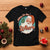 Funny Christmas Retro Santa T Shirt Nothing For You Whore Middle Finger TS11 Black Print Your Wear