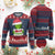 Funny Trump Xmas Ugly Christmas Sweater Merry Trumpmas Santa Trump TS11 Burgundy Print Your Wear