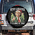 Funny Trump Xmas Spare Tire Cover Merry Christmas It's Gonna Be Yuge Santa Trump TS11 No hole Black Print Your Wear