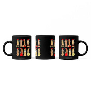 Funny Naughty Christmas Dirty Santa Hat Xmas Adult Humor Coffee Mug TS11 Print Your Wear