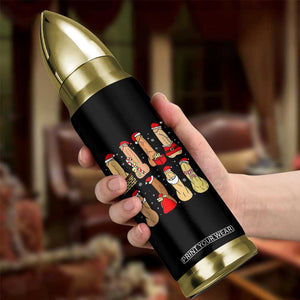 Funny Naughty Christmas Dirty Santa Hat Xmas Adult Humor Bullet Tumbler TS11 Print Your Wear