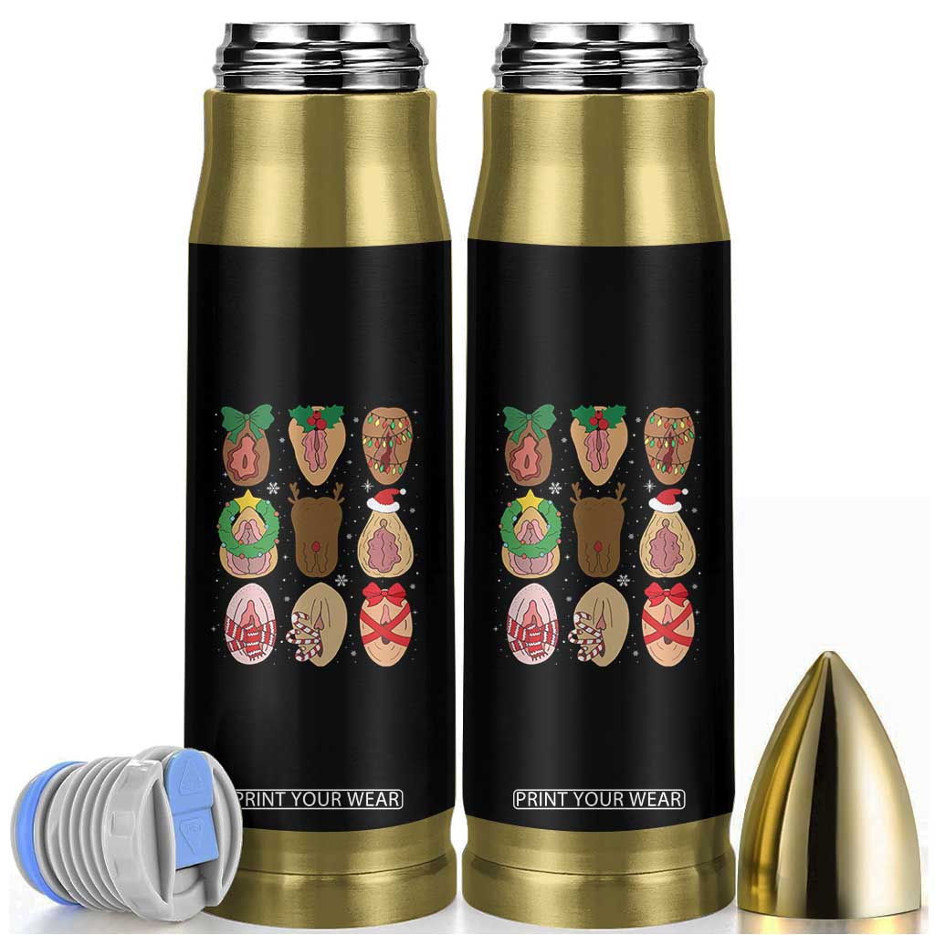 Funny Naughty Christmas Dirty Xmas Adult Humor Bullet Tumbler TS11 Black Print Your Wear