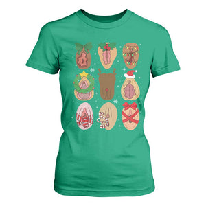 Funny Naughty Christmas Dirty Xmas Adult Humor T Shirt For Women TS11 Irish Green Print Your Wear