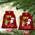 Funny Six Seven Xmas Ceramic Ornament 67 Meme Xmas Santa Elf Hand Gen Alpha TS11 Print Your Wear