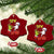 Funny Six Seven Xmas Ceramic Ornament 67 Meme Xmas Santa Elf Hand Gen Alpha TS11 Print Your Wear