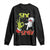 Funny Six Seven Christmas Long Sleeve Shirt 67 Meme Xmas Santa Elf Hand Gen Alpha TS11 Black Print Your Wear