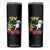 Funny Six Seven Christmas Skinny Tumbler 67 Meme Xmas Santa Elf Hand Gen Alpha TS11 Black Print Your Wear