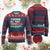 Funny Yippee Ki Yay Merry Xmas Ugly Christmas Sweater Nakatomi Plaza Brushed TS11 Burgundy Print Your Wear