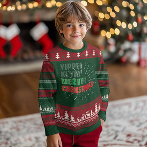 Funny Yippee Ki Yay Merry Xmas Ugly Christmas Sweater Xmas Nakatomi Plaza Hiden Text TS11 Christmas Print Your Wear