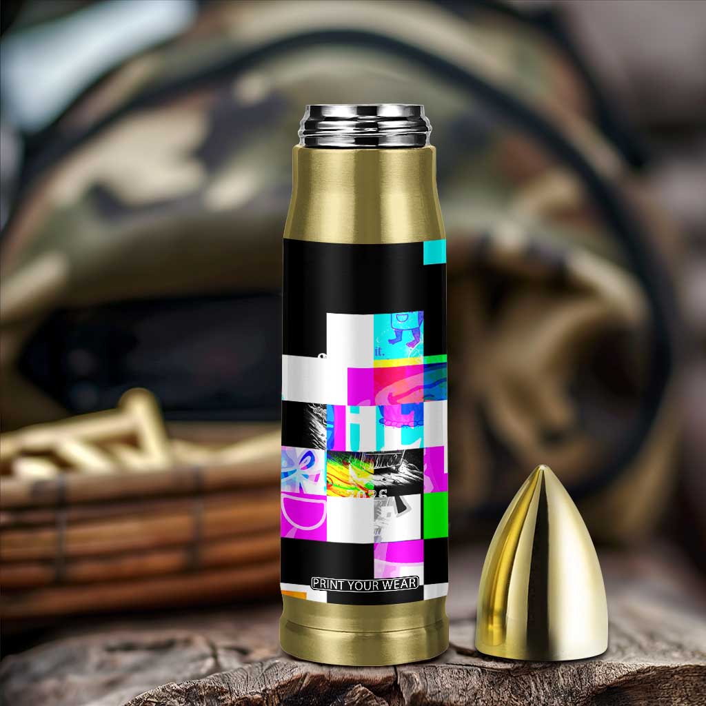 Funny Cowboy Raccoon Rollin Into 2026 Bullet Tumbler New Year Dumpster Fire 2026 Rodeo TS11 Print Your Wear