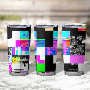 Funny Cowboy Raccoon Rollin Into 2026 Tumbler Cup New Year Dumpster Fire 2026 Rodeo TS11 Print Your Wear