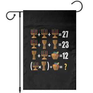 Funny 67 Kwanzaa Math Garden Flag Six Seven Meme Kinara Candles African American Christmas TS11 Black Print Your Wear