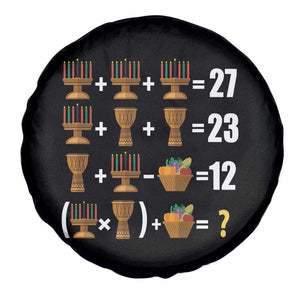 Funny 67 Kwanzaa Math Spare Tire Cover Six Seven Meme Kinara Candles African American Christmas TS11 Print Your Wear