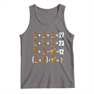 Funny 67 Kwanzaa Math Tank Top Six Seven Meme Kinara Candles African American Christmas TS11 Deep Heather Print Your Wear