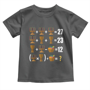 Funny 67 Kwanzaa Math Toddler T Shirt Six Seven Meme Kinara Candles African American Christmas TS11 Dark Heather Print Your Wear