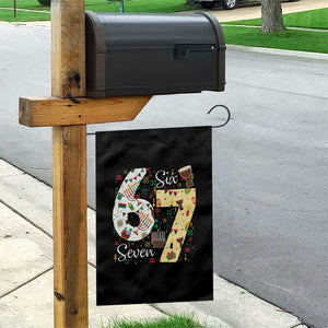 Funny 67 Kwanzaa Garden Flag Six Seven Meme Kinara Candles African American Christmas TS11 Print Your Wear