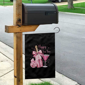 Happy New Year 2026 New Years Eve Party Garden Flag Pink Cocktail Disco Ball TS11 Print Your Wear