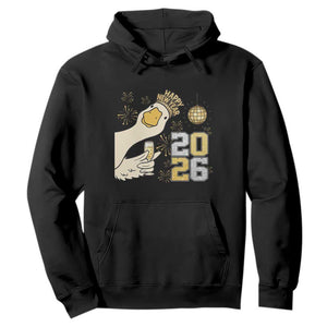 Funny New Years Eve Silly Goose 2026 Hoodie New Year Party TS11 Black Print Your Wear