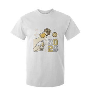 Funny New Years Eve Silly Goose 2026 T Shirt For Kid New Year Party TS11 White Print Your Wear